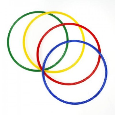 40-80cm Agility Speed Rings Soccer Training Hoops