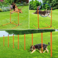 Dog Agility training poles Dog Jump hurdle training Equipment